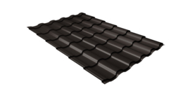 Профиль волновой кредо 0,45 Drap RR 32 темно-коричневый