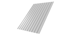 Профнастил С8А 0,45 Drap RAL 9003 сигнальный белый