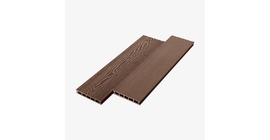 Террасная доска ДПК полнотелая UnoDeck Vintage 150×24 мм цвет венге 3м