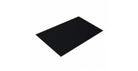 Плоский лист 0,5 Drap с пленкой RAL 9005 черный