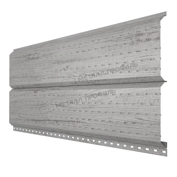 Софит Металл Профиль Lбрус-15х240 (ECOSTEEL_MA-01-Беленый Дуб-0.5)