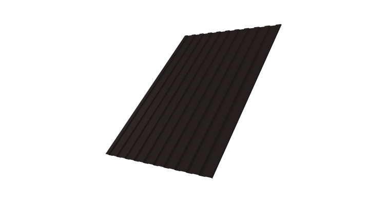 Профнастил С8А 0,45 Drap ST RAL 9005 черный