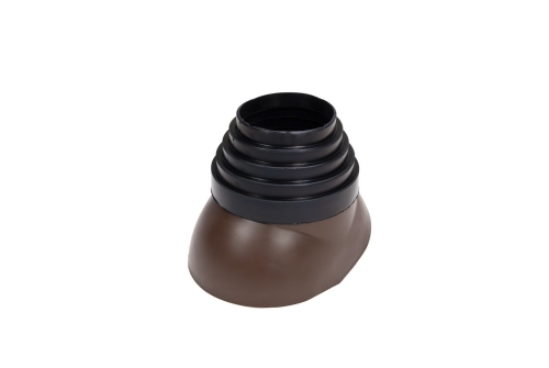 Ворот трубы коричневый (110-155мм)