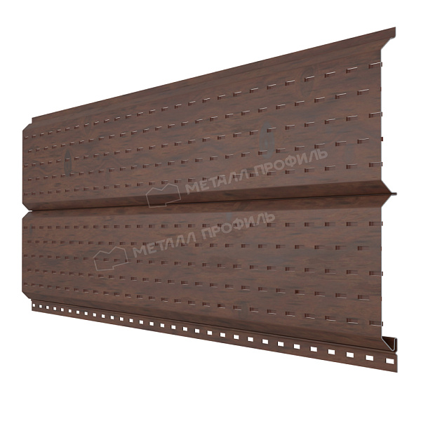 Софит Металл Профиль Lбрус-15х240 (ECOSTEEL_MA-01-Бразил. Вишня-0.5)