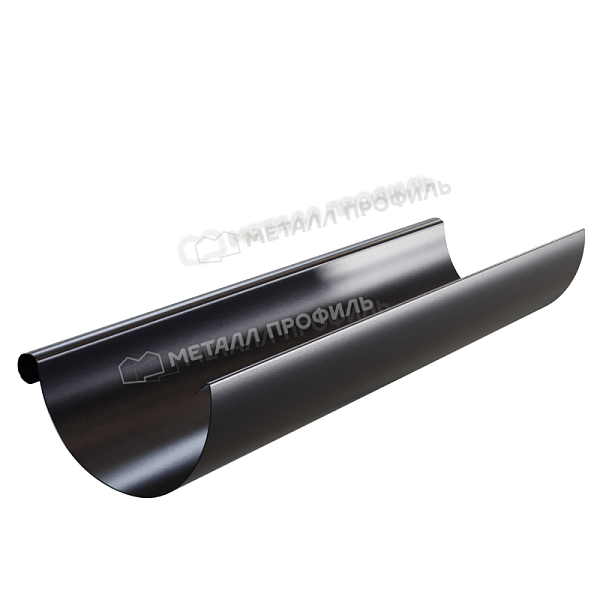 Желоб водосточный Металл Профиль PURMAN BLACK EDITION D125х3000 RAL 9005