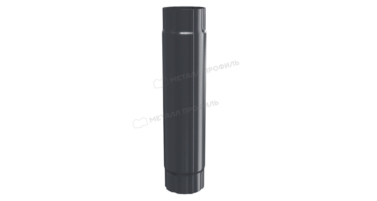 Труба соединительная Металл Профиль Foramina PUR D100х1000 RAL 7024