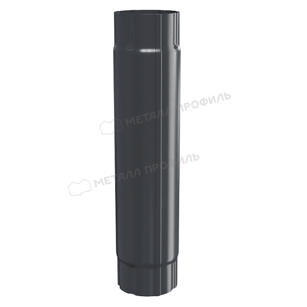 Труба соединительная Металл Профиль Foramina PUR D100х1000 RAL 7024