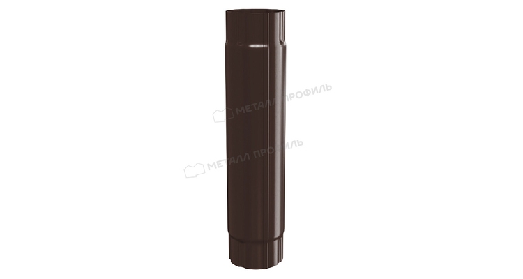 Труба соединительная Металл Профиль Foramina PUR D100х1000 RAL 8017