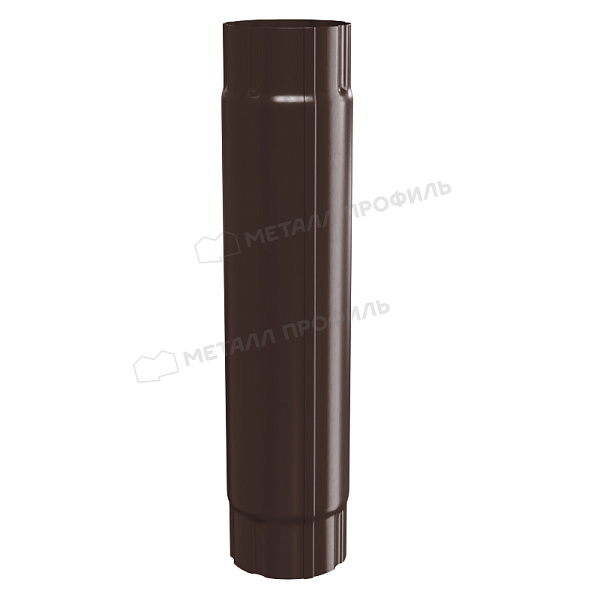 Труба соединительная Металл Профиль Foramina PUR D100х1000 RAL 8017