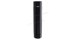 Труба соединительная Металл Профиль PURMAN BLACK EDITION D100х1000 RAL 9005