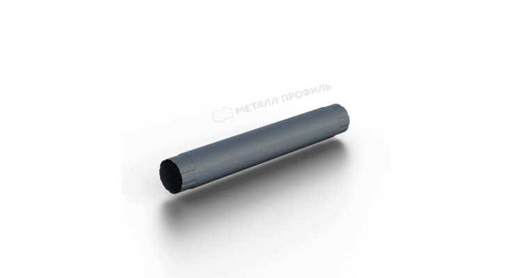 Труба соединительная Металл Профиль Foramina Freeze D100х1000 Grey