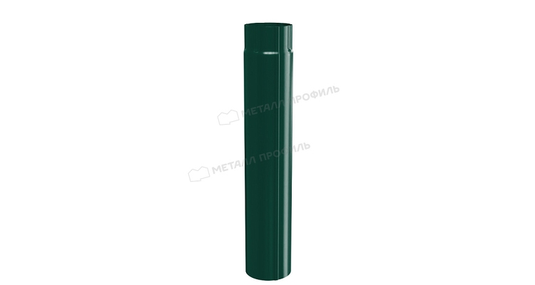 Труба водосточная Металл Профиль Foramina PUR D100х2000 RAL 6005