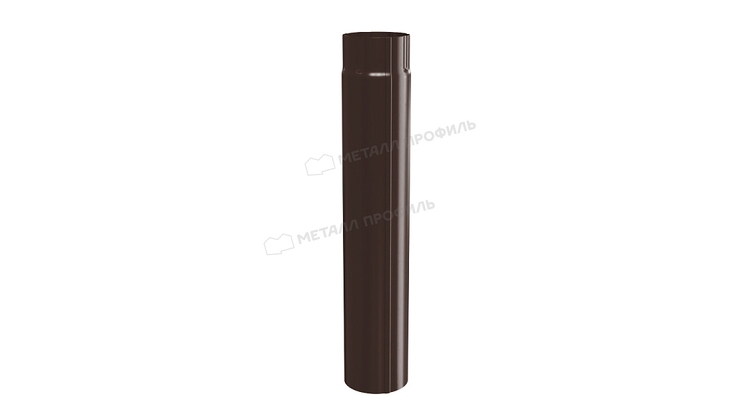 Труба водосточная Металл Профиль Foramina PUR D100х3000 RAL 8017