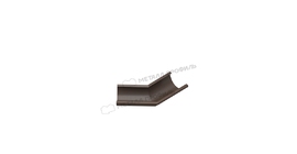 Угол желоба наружный Металл Профиль Foramina Freeze D125 DarkBrown