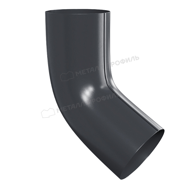Колено сливное Металл Профиль Foramina PUR D100 RAL 7024