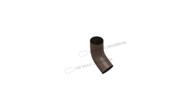 Колено сливное Металл Профиль Foramina Freeze D100 DarkBrown