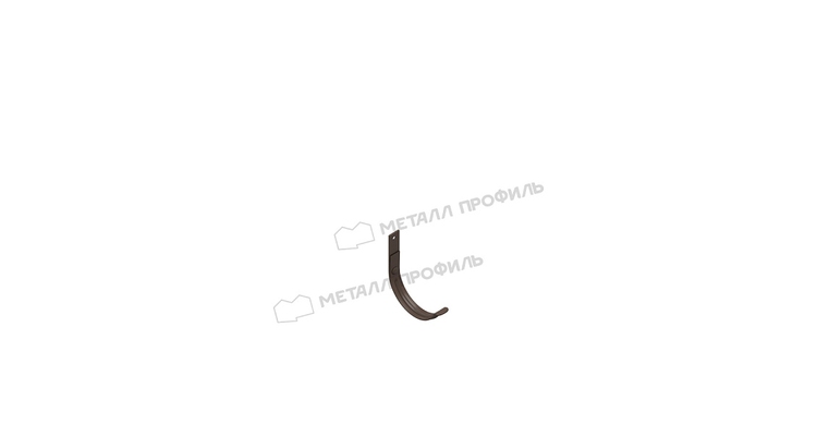 Держатель желоба карнизный Металл Профиль Foramina Freeze DarkBrown