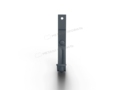 Держатель желоба карнизный Металл Профиль Foramina Freeze D125х132 Grey