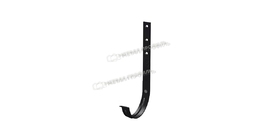 Держатель желоба Металл Профиль PURMAN BLACK EDITION D125х280 RAL 9005