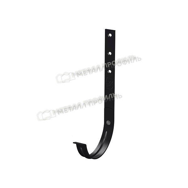 Держатель желоба Металл Профиль PURMAN BLACK EDITION D125х280 RAL 9005