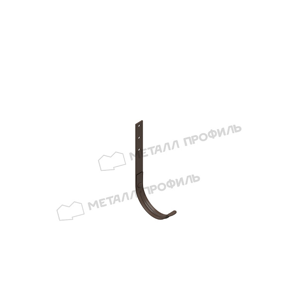 Держатель желоба Металл Профиль Foramina Freeze D125х280 DarkBrown