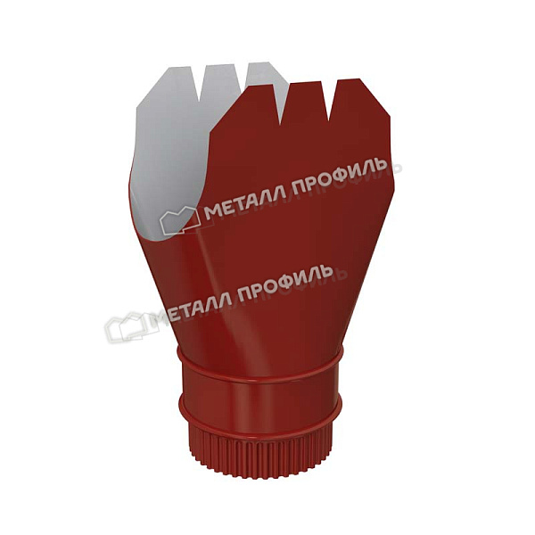 Воронка выпускная Металл Профиль ПРОЕКТ D185х150 RAL 3011
