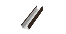 Стойка жалюзи Milan,Tokyo 0,45 Drap RAL 8017 шоколад (3м)